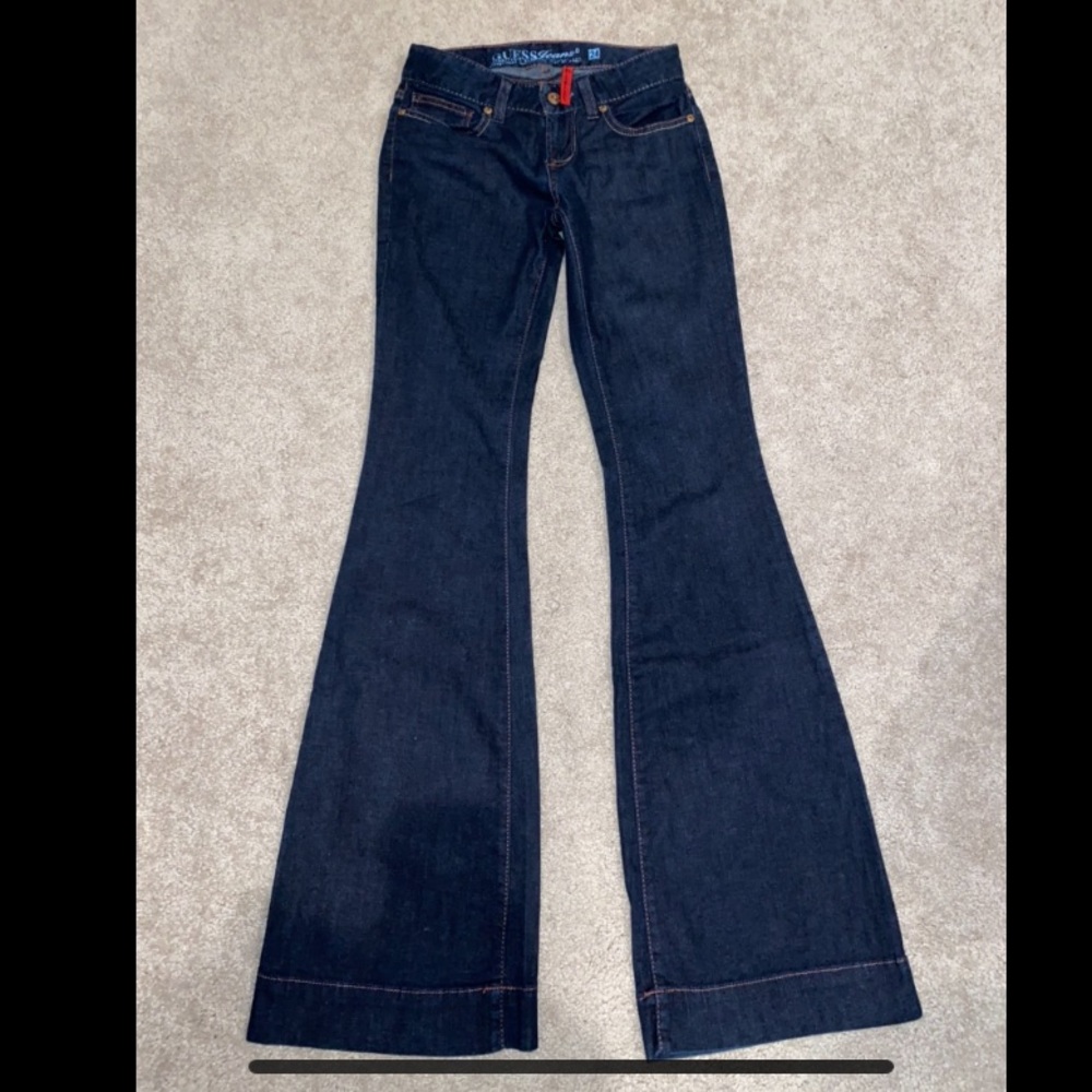 SOLD!! GUESS Charlie Ultra Flare Leg denim